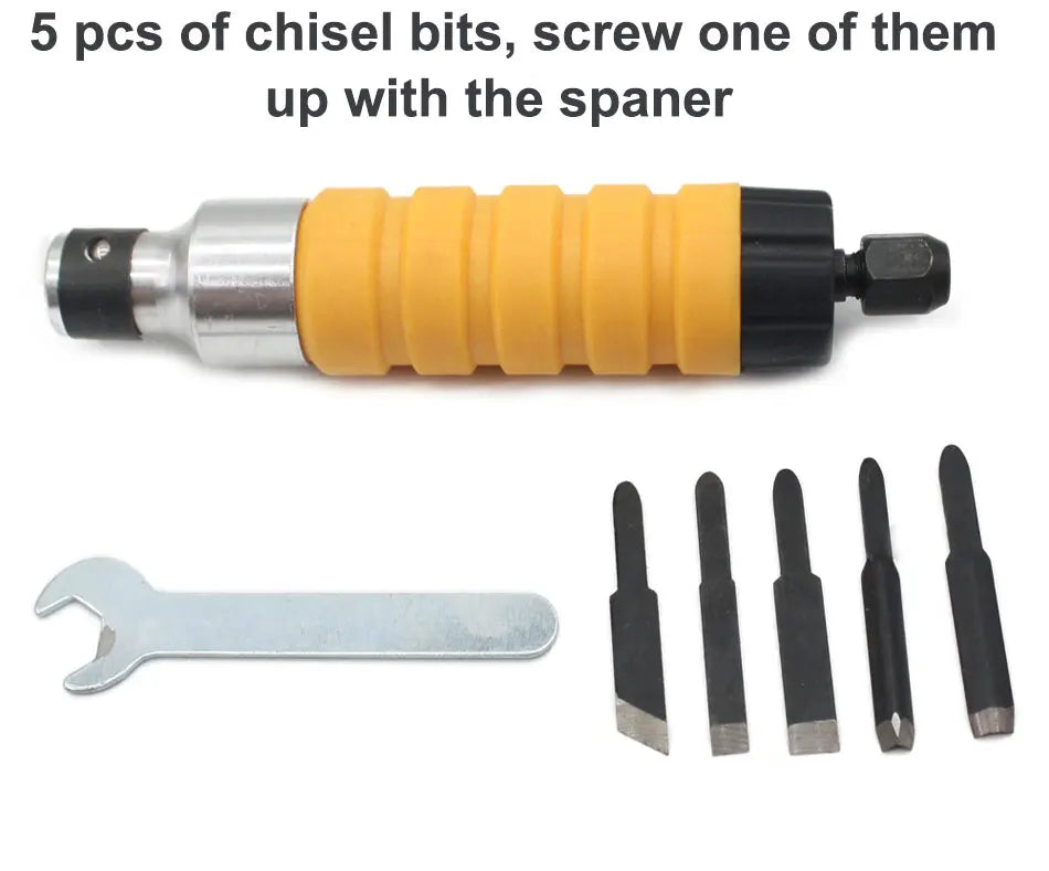 Flexible Shaft Woodworking Chisel Carving Tool Extension Cable Carpenter Graving Knife Rotary Tools