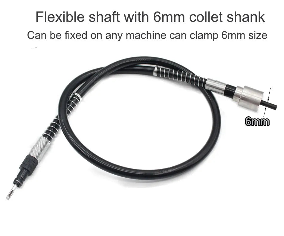 Flexible Shaft Woodworking Chisel Carving Tool Extension Cable Carpenter Graving Knife Rotary Tools