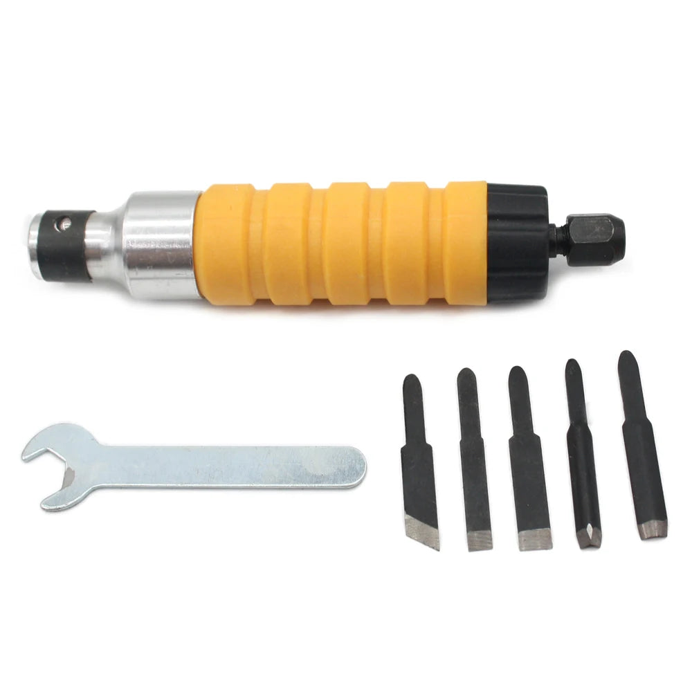 Flexible Shaft Woodworking Chisel Carving Tool Extension Cable Carpenter Graving Knife Rotary Tools