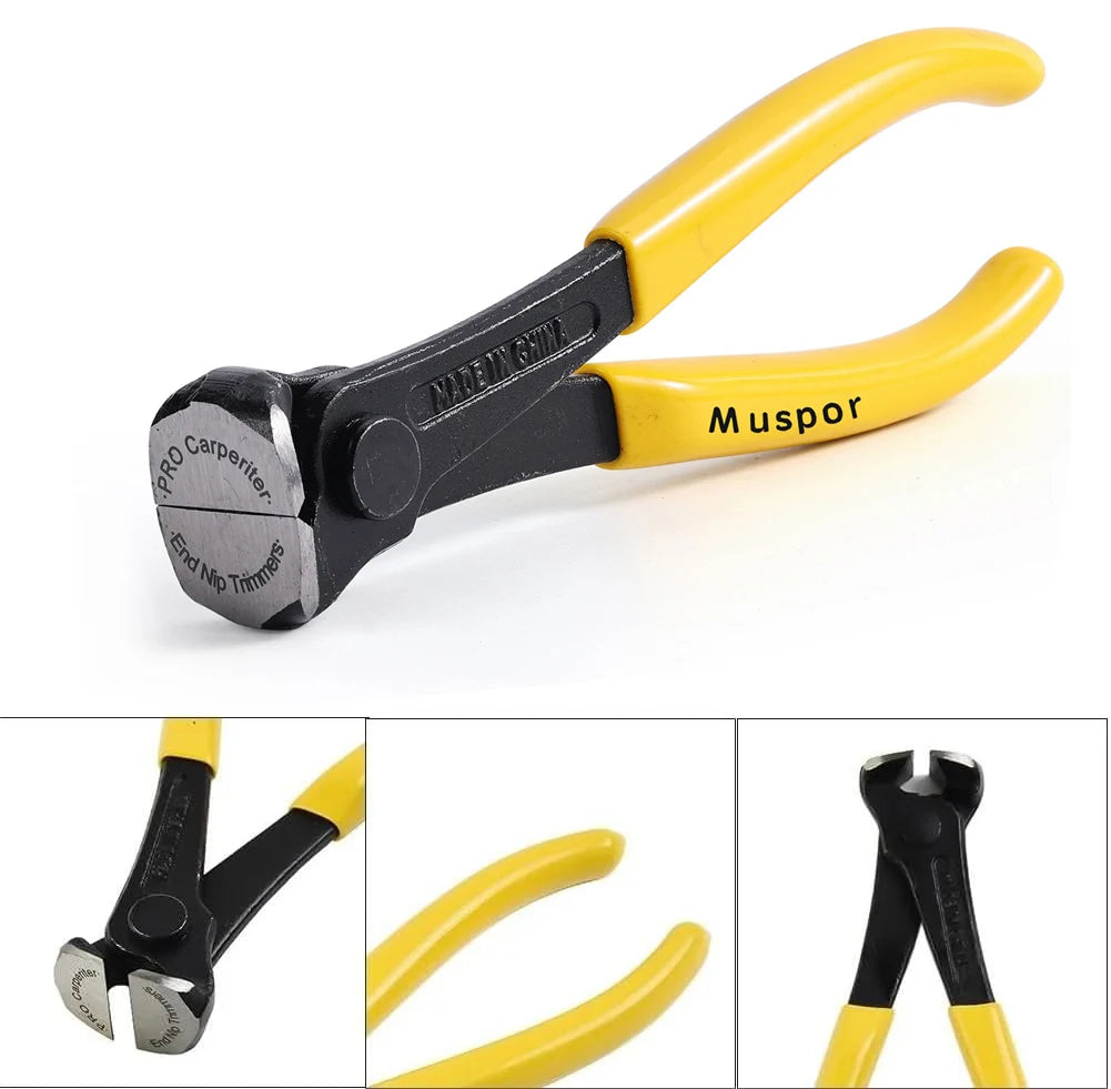 Guitar Bass String Fret Wire End Cutter Scissors Pliers Professional Guitar Fret Puller Repair Maintenance Luthier Tool