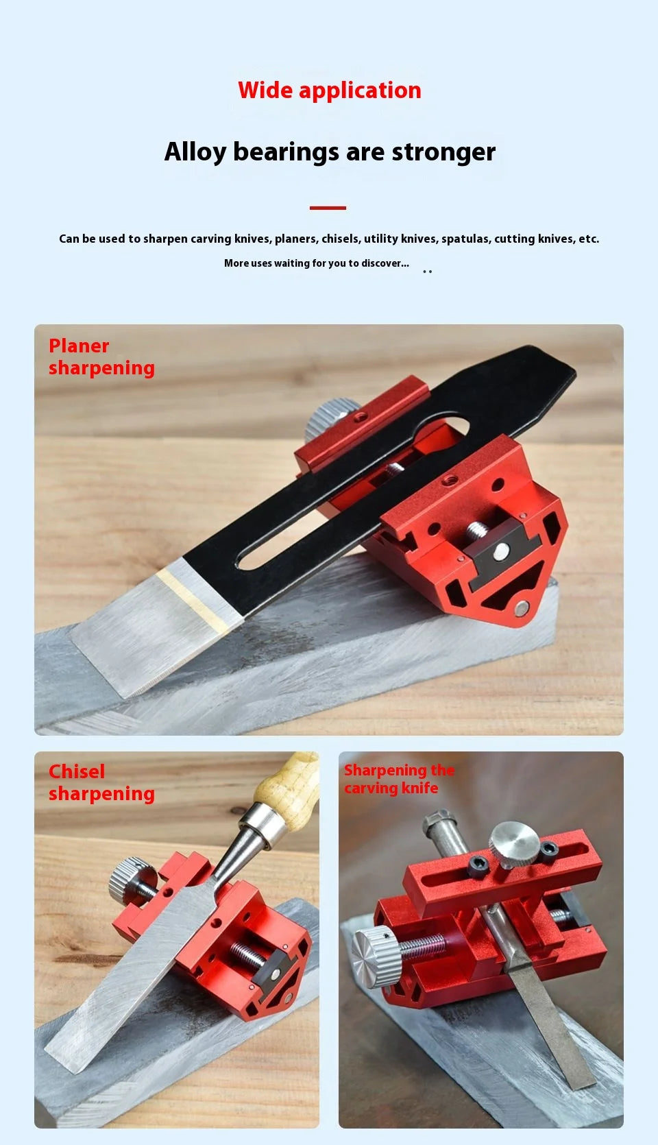 Woodworking fixed angle sharpener knife holder multifunctional tool for sharpening tools professional quick sharpene