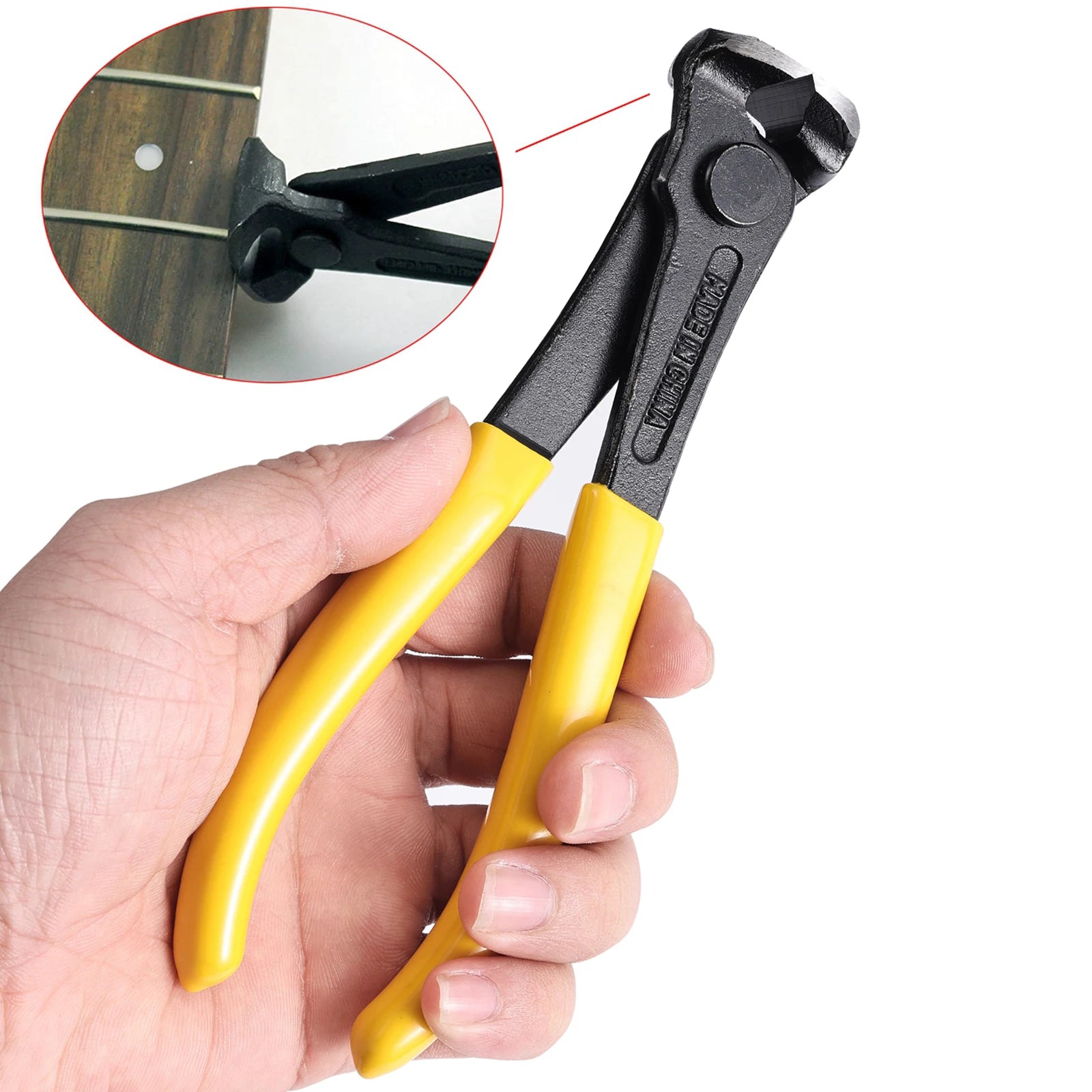 Guitar Bass String Fret Wire End Cutter Scissors Pliers Professional Guitar Fret Puller Repair Maintenance Luthier Tool