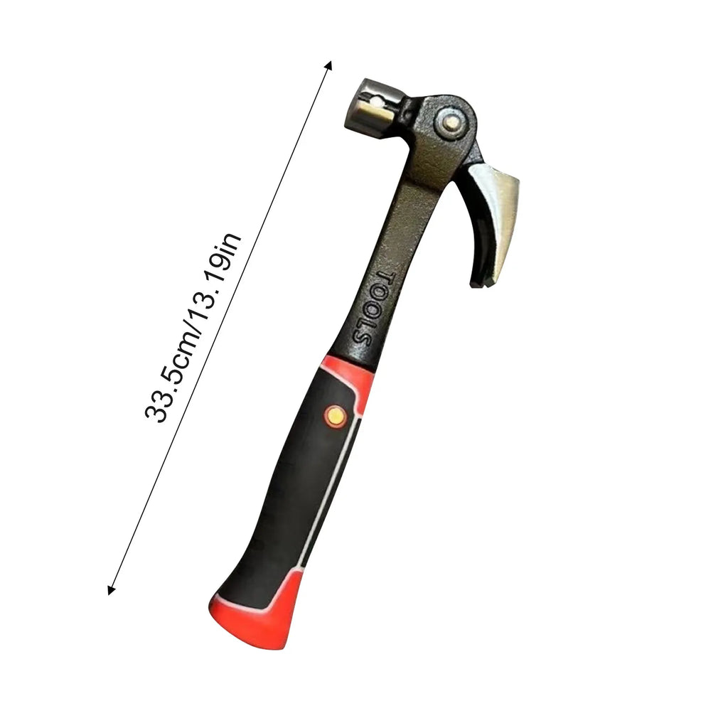 Useful Portable Powerful Hammer With Ergonomic NonSlip Rubber Handle Woodworking Tool For Home Improvement Furniture Project