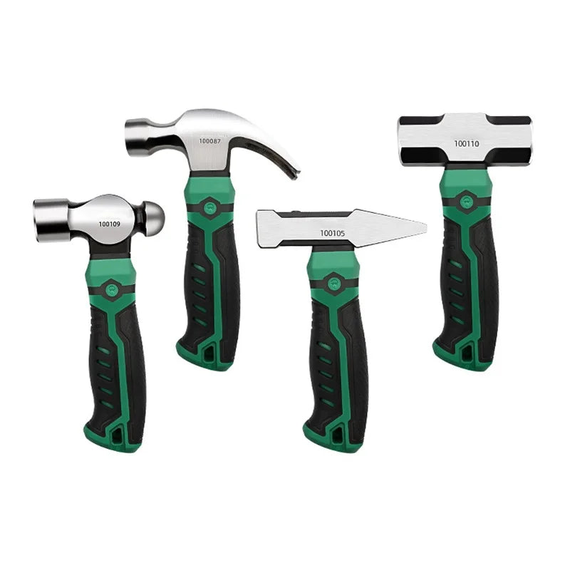 Carbon Steel Multifunctional Mini Hammer Hardware Work Tool Household Use Claw Hammer Anti-Skid Shockproof Fitter Hammer