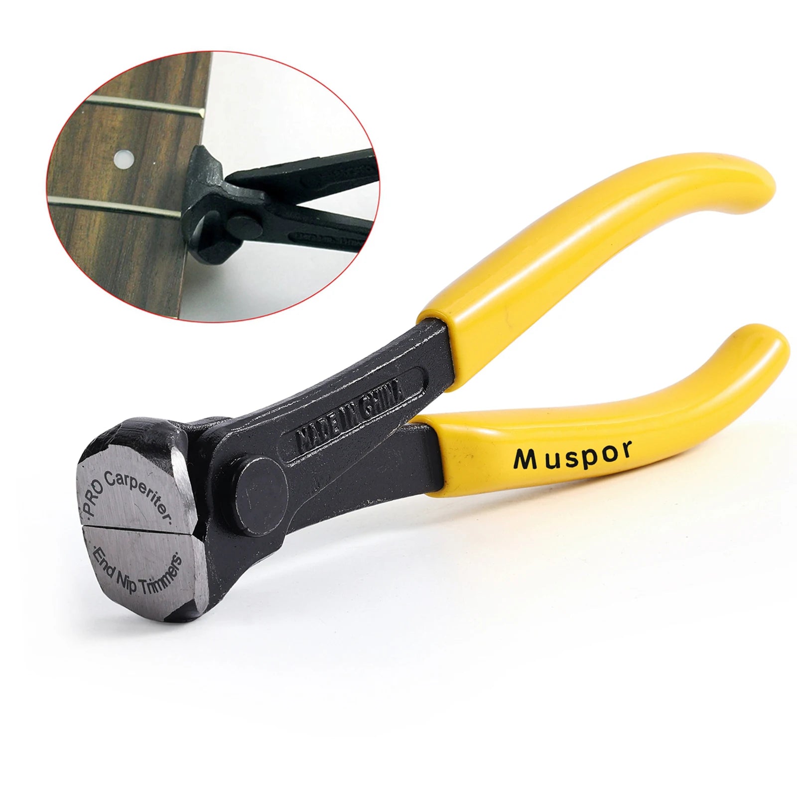 Guitar Bass String Fret Wire End Cutter Scissors Pliers Professional Guitar Fret Puller Repair Maintenance Luthier Tool