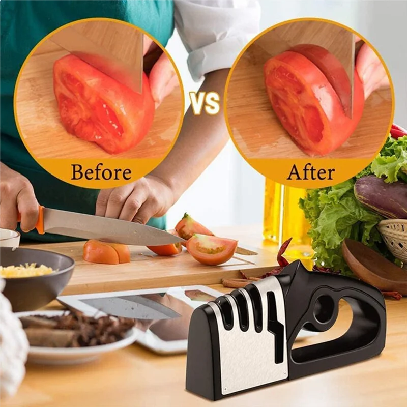 Fast Grinder Handheld Multi-Function Grinding Tool Kitchen Helper Knife Sharpener-AT64